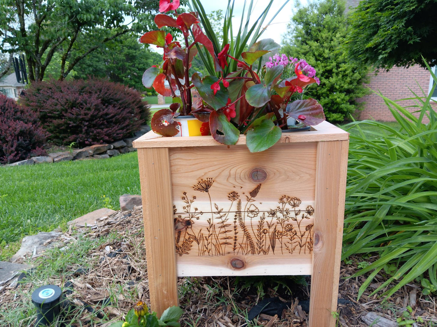 Wooden Flower Pots