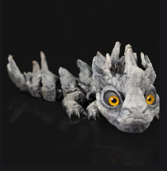 Articulated Baby Rock Dragon